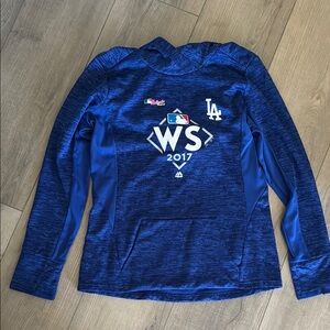 Majestic Blue LA World Series 2017 Hoodie